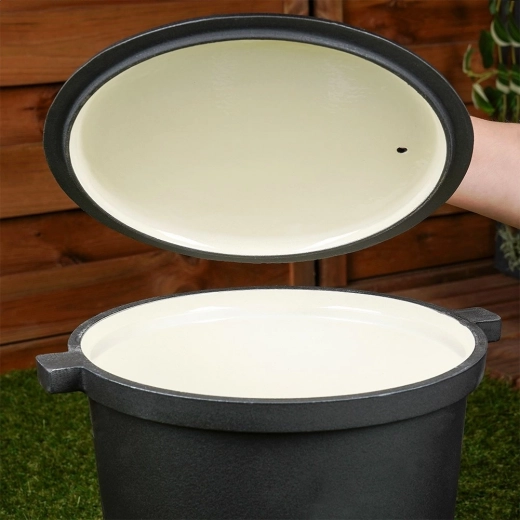 Emajlirane notranje površine za enostavno čiščenje