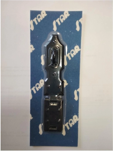 Zglobna zapaha 140 mm črna