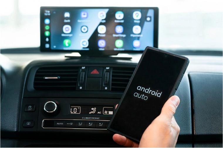 Brezžični Apple CarPlay in Android Auto