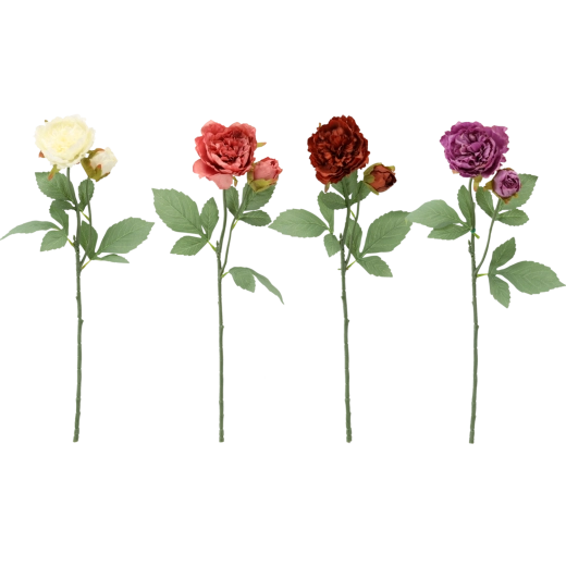 Umetna vejica potonike z dvema cvetovoma 62 cm