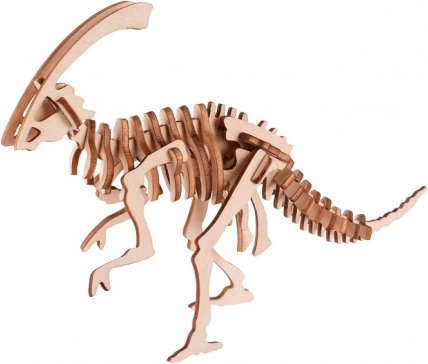 Lesene 3D sestavljanke Parasaurolophus