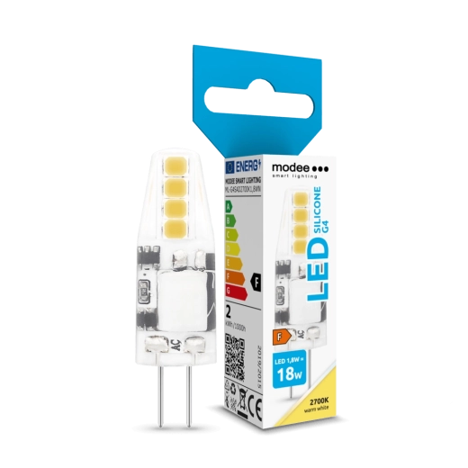 LED bulb G4 silicone 1.8 W 12 V 2700 K 180 lm Modee Lighting