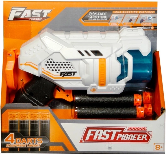 Plastična pištola za penaste naboje za otroke