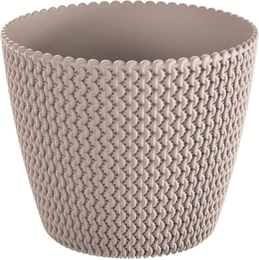 Cvetlični lonček Splofy 25,9 cm moka