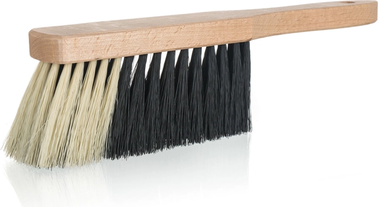 Lesena ročna metlica nelakirana 28 × 6 × 7,5 cm