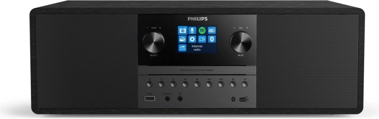 mikrosistem Philips TAM6805 z internetnim radiem, DAB+, Bluetoothom in CD-jem
