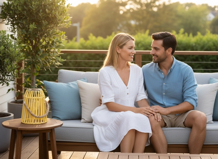 Stilski dodatek za zunanje posedanje