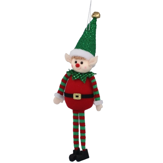 Tradicionalna rdeče‑zelena izvedba z bleščicami