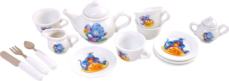 Porcelain set for a children's tea party