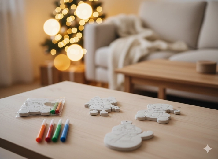 Pobarvajte, obesite, uživajte v Božiču