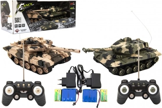 RC modeli za Tankovsko bitko z napolnjivimi baterijami