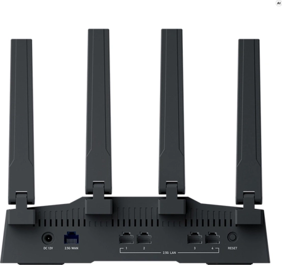 Pet 2,5G priključkov in podpora Multi‑WAN