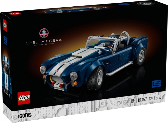 lego icons shelby cobra 427 s/c set za odrasle