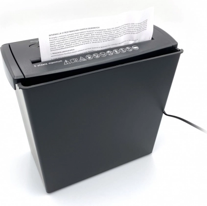 Naprava za uničevanje dokumentov, folij in plačilnih kartic SHREDDER V3.0