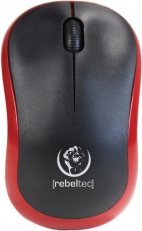 Brezžična miška Rebeltec Meteor rdeča
