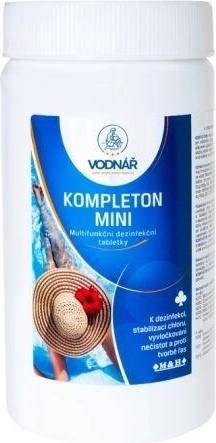 Tablete za bazene VODNÁŘ Kompleton Mini 3v1 20 g, 1 kg