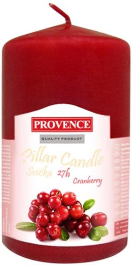 Valjasta sveča z vonjem brusnice 6 × 11,1 cm