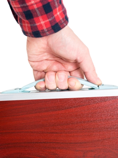 Kompakten zložljiv dizajn za enostavno prenašanje