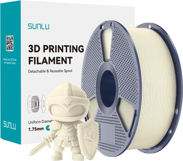Sunlu PLA+ filament 1,75 mm – slonovina