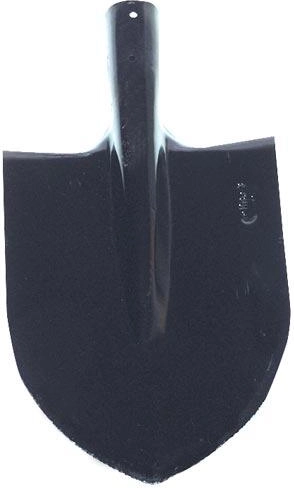 Konica lopata brez ročaja, črna