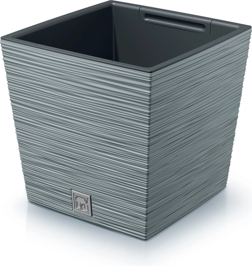 Furu Square Low lonček 24 cm – betonsko siva