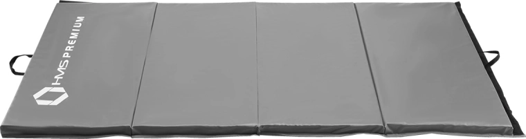 Zložljiva vadbena blazina HMS PREMIUM MGS01, siva