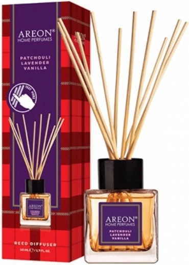 Palčkovni difuzor AREON AH Patchouli Lavender Vanilla 50 ml