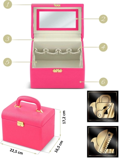 Varna ključavnica in čvrst ročaj