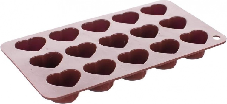 Silikonski model za 15 srčkov