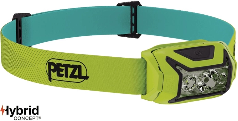 Petzl Actik naglavna svetilka 450 lm zelena