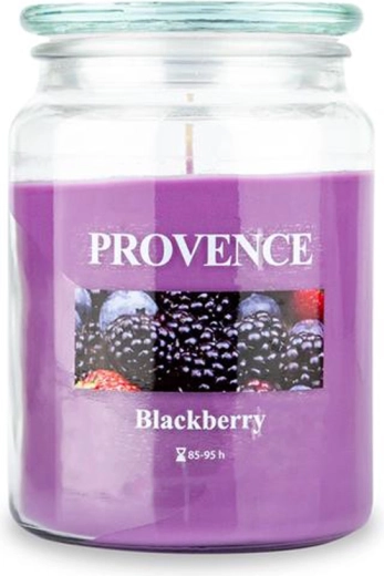 Dišeča sveča v steklu Provence robida