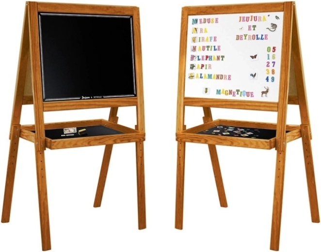 Jeujura lesena večnamenska tabla Deyrolle 58 × 45 cm