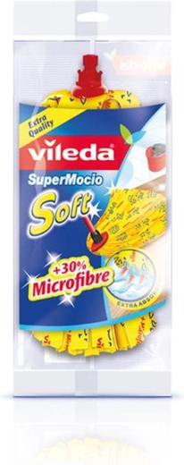 Vileda nadomestna glava SuperMocio Soft z mikrovlakni
