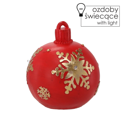 Razkošen videz v rdeči z zlatimi detajli