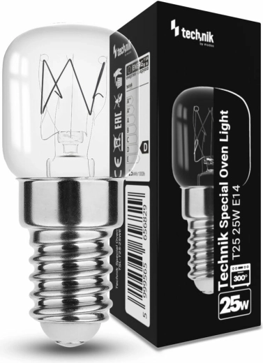 Žarnica za pečico Technik Special Oven Light T25 E14 25 W toplo bela