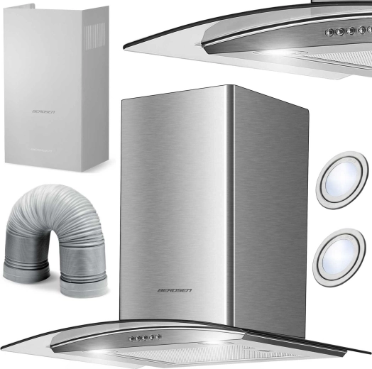 Kominski kuhinjski napajalnik 60 cm BERDSEN BT-202 Inox