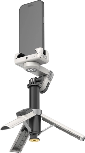 AOCHUAN Smart M3 Pro phone stabilizer with RGB lighting (black)