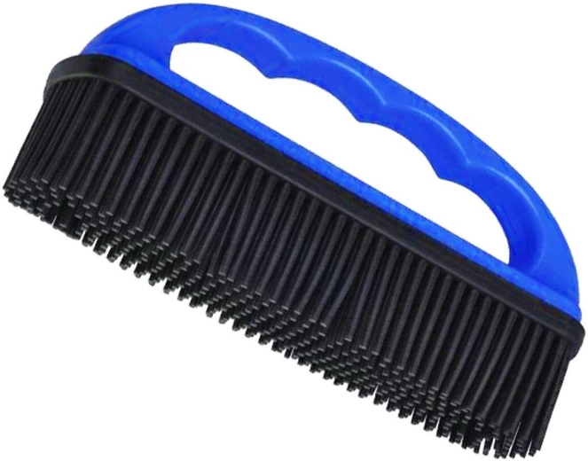 Krtača za živalsko dlako z gumijastimi ščetinami 15 cm