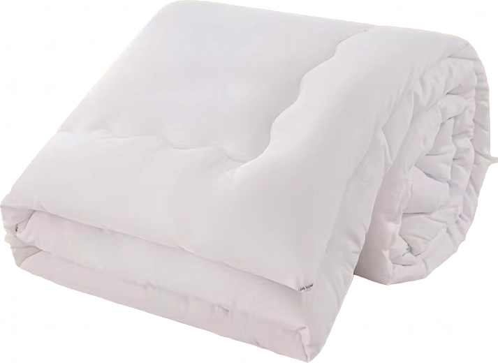 Celoletna zračna zimska odeja 140 × 200 cm bela
