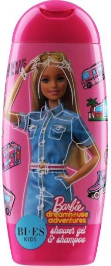 Barbie Dreamhouse 2-in-1 Shower Gel and Shampoo for Kids 250 ml