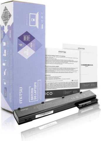 Baterija za HP EliteBook 8560w, 8760w 4400 mAh (65 Wh) 14,4–14,8 V