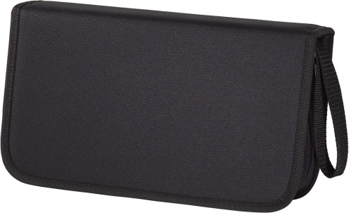 Nylon etui za CD, 104 diskov, črno