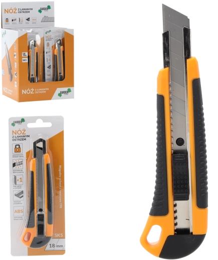 Rezalni nož z odlomljivo rezilo 18 mm