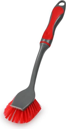 TORO Oval Dish Brush, Gray