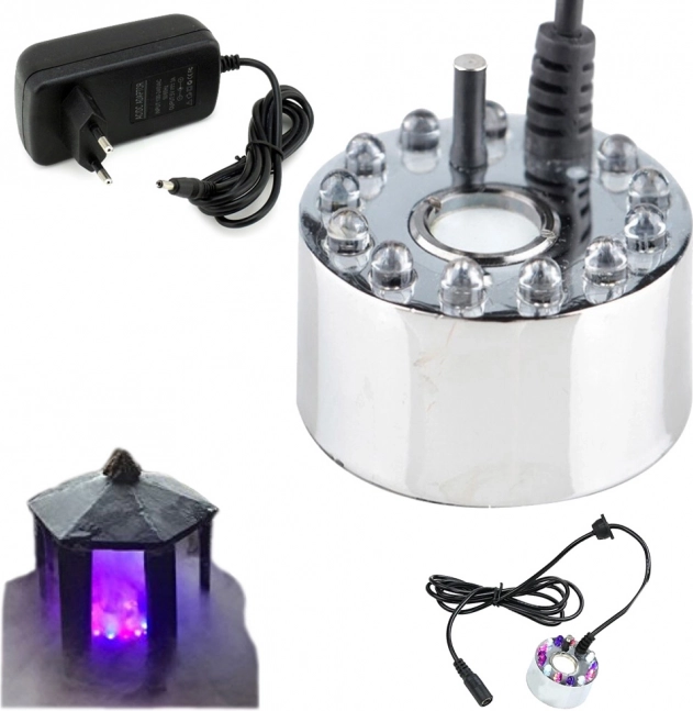 Parni generator megle in ionizator zraka z napajanjem