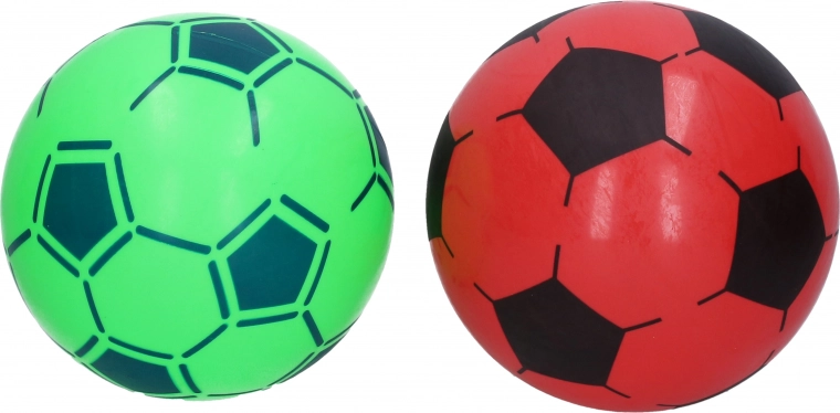 Rubber inflatable soccer ball 22 cm