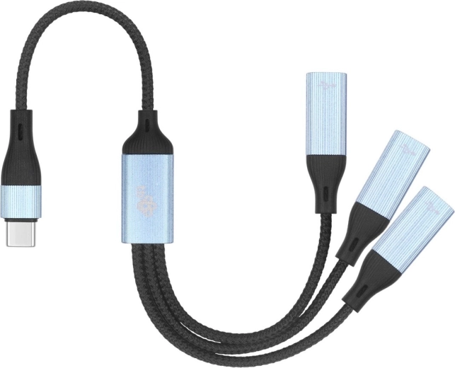 Razdelilnik kabla USB-C – 3× USB-C