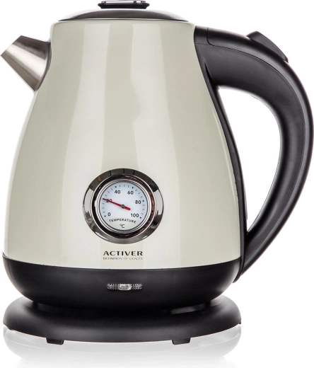 Vgrajen analogni termometer za natančen nadzor