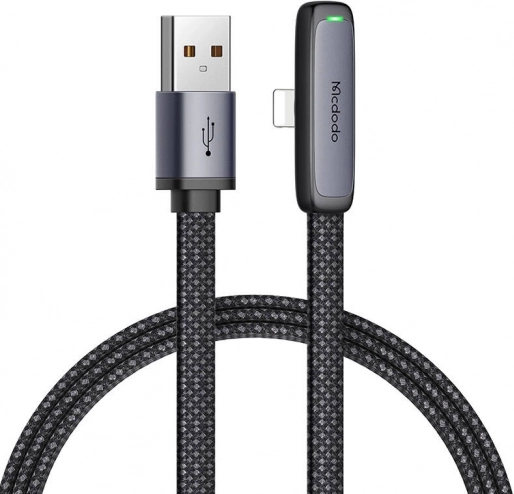USB-a na Lightning kabel McDodo CA-2791, 1.8m (črna)