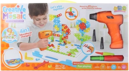Vijačna sestavljanka z vrtalnikom – 237 delov